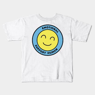 Emotional Support Human Kids T-Shirt